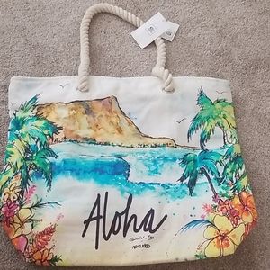 NWT Rip Curl Diamond head beach tote